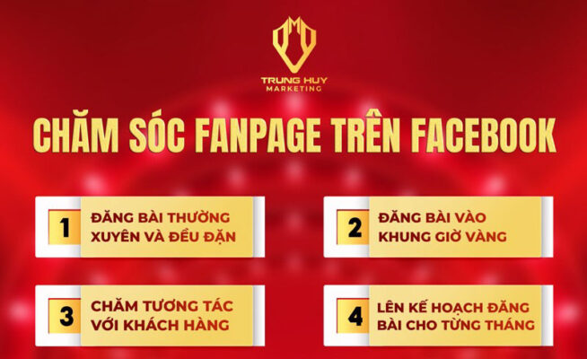 các dịch vụ chăm sóc fanpage