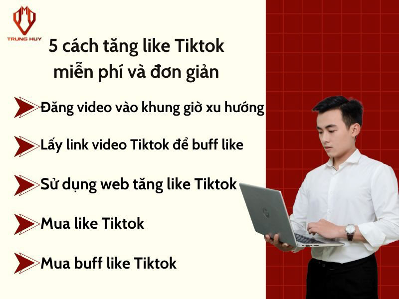 cách tăng like tiktok nhanh chóng