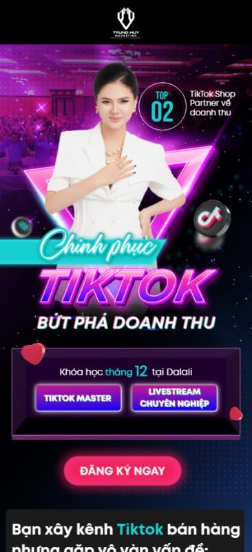 thiết kế landing page.