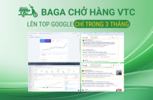 Dự Án SEO Website Baga Chở Hàng VTC Lên Top Google Chỉ