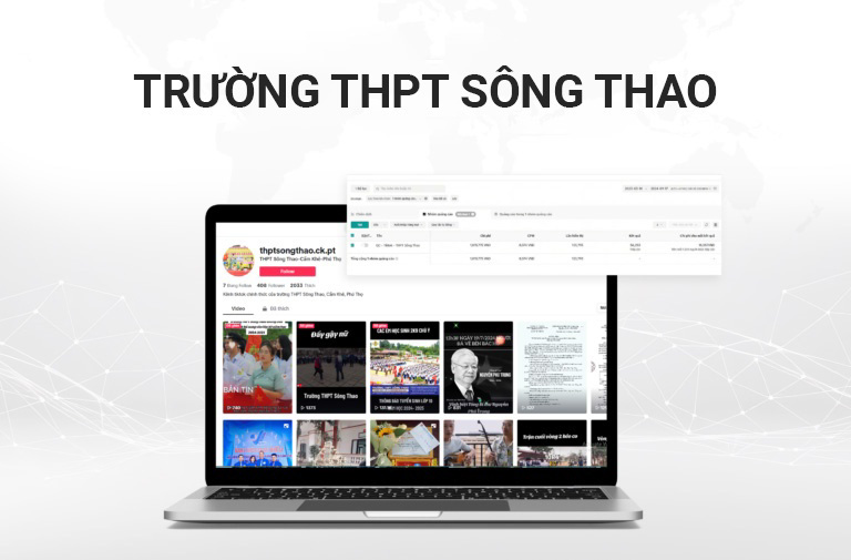 Quảng Cáo TikTok Trường THPT Sông Thao