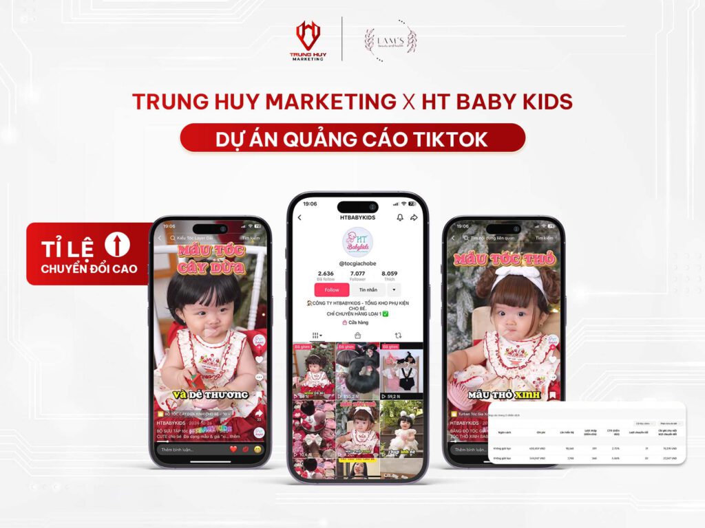 Quảng cáo TikTok HT Baby Kid – Mẹ thông thái, bé yêu rạng rỡ