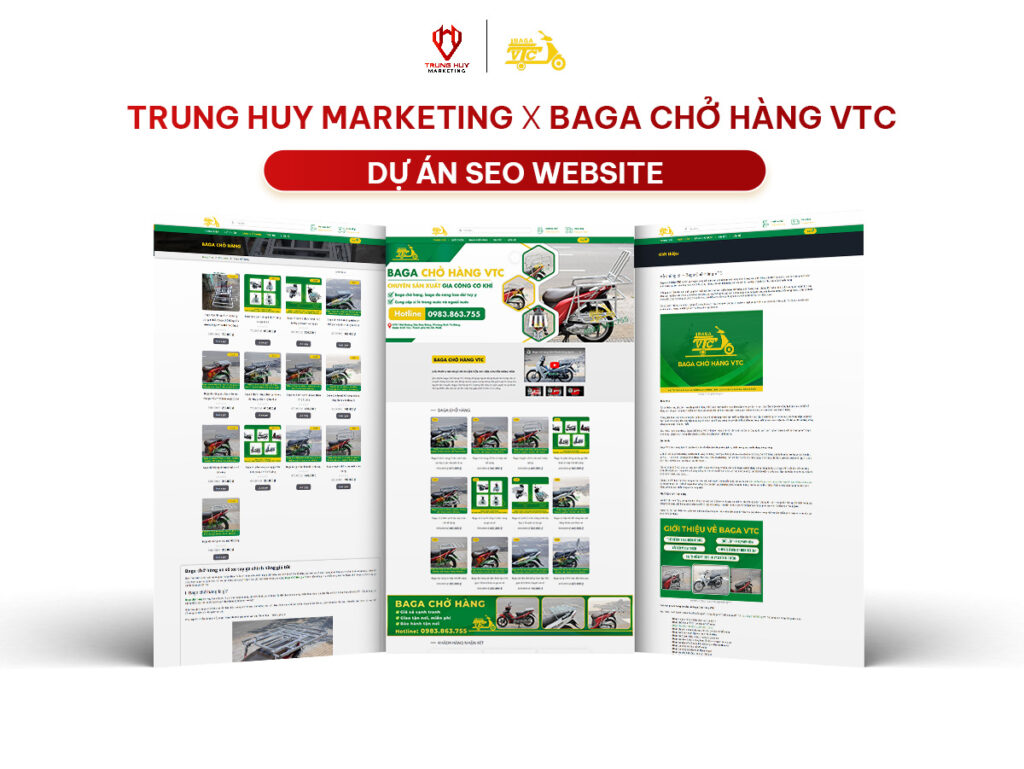 Dự Án SEO Website Baga Chở Hàng – Tăng Trưởng Lưu Lượng & Chuyển Đổi