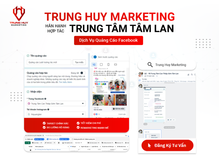 Trung Tâm Tâm Lan: Lan tỏa giá trị nhân văn với chiến dịch Facebook Ads hiệu quả