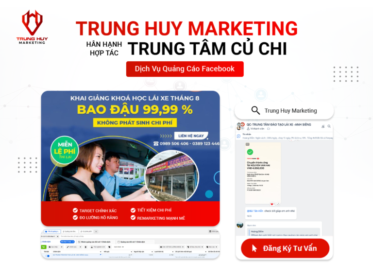 Trung Tâm Củ Chi: Tăng cường đăng ký khóa học với chiến dịch Facebook Ads hiệu quả