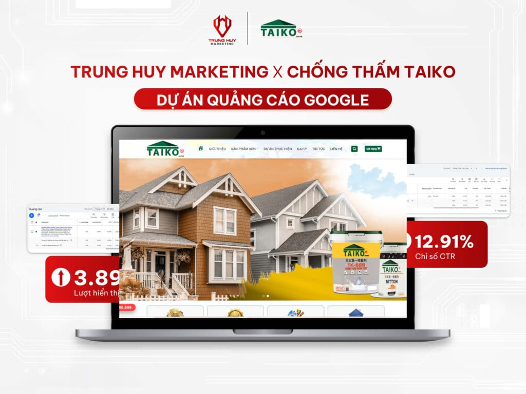 Dự Án Quảng Cáo Google Chống Thấm Taiko