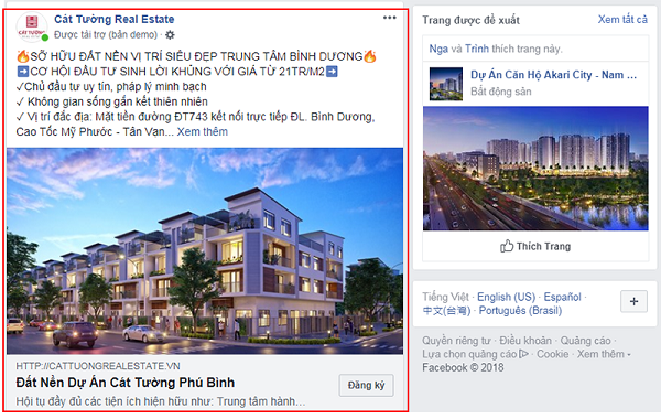 Nội dung quảng cáo chuyên nghiệp, tối ưu