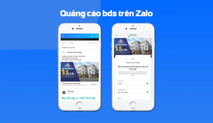 Quảng cáo BĐS trên mạng xã hội giúp thương hiệu được phủ sóng rộng rãi