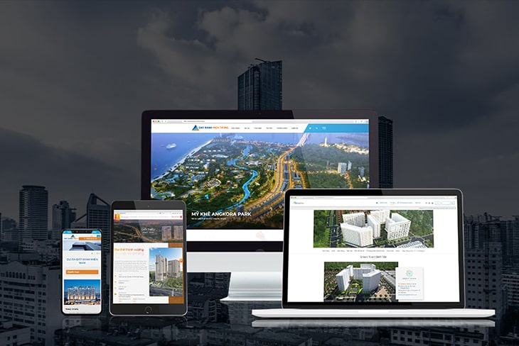 Giao diện website BĐS phải tương thích với mọi thiết bị
